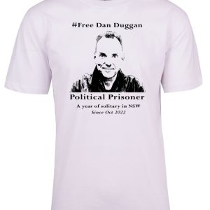 Free Dan Duggan Political Prisoner T Shirt